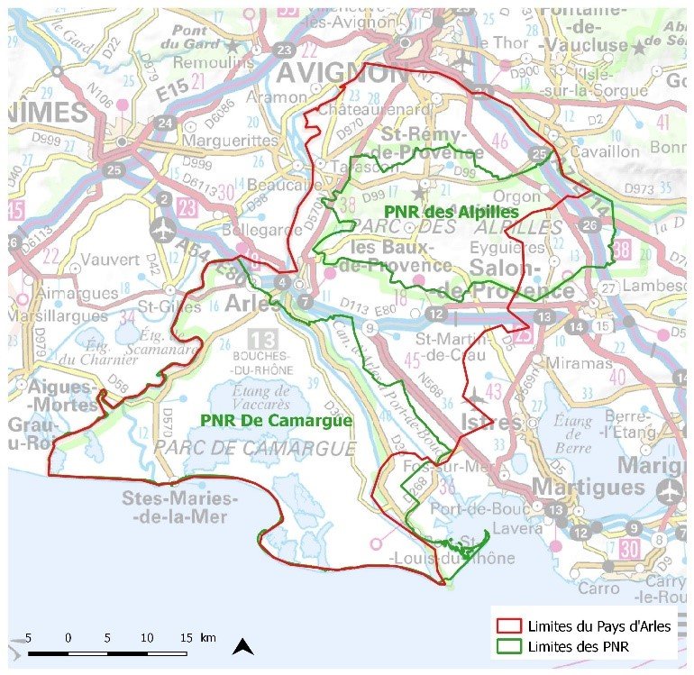 territoire du Pays d'Arles