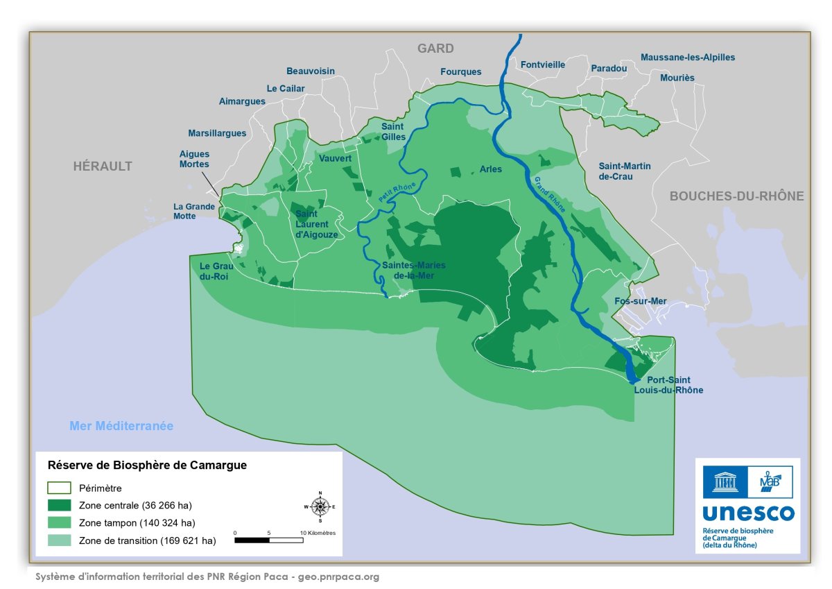 Réserve de biosphère de Camargue (RBC)