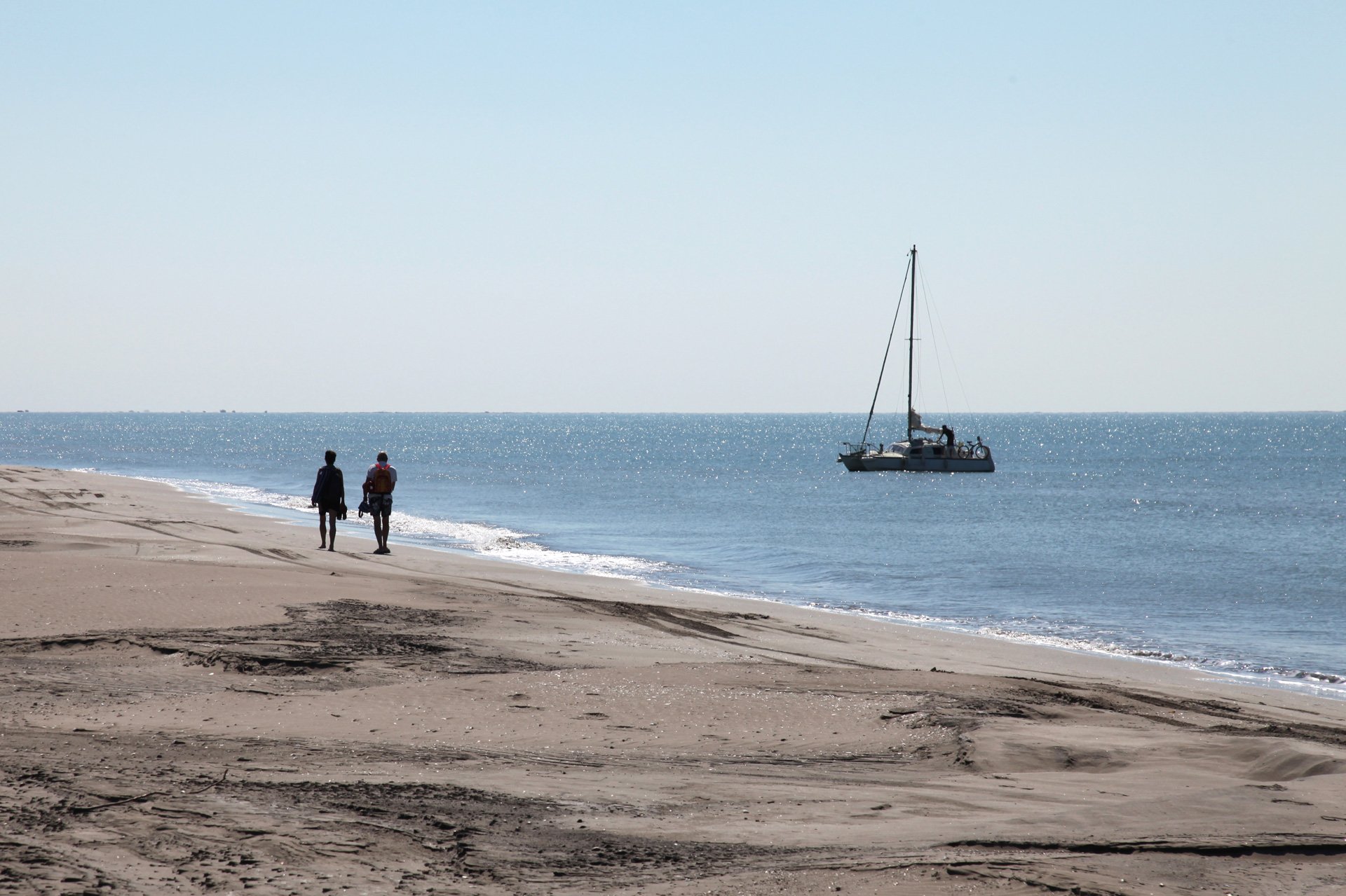 Plage de Beauduc © Pauline Daniel / Parc naturel régional de Camargue